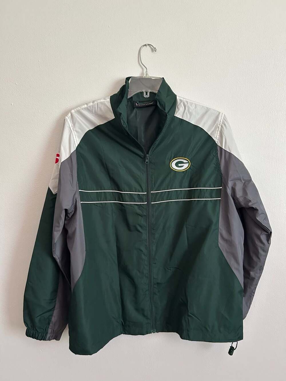 Dunbrooke Green Bay Packers NFL Windbreaker Jacket